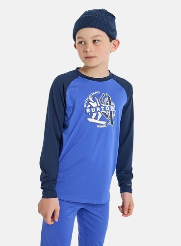 BURTON-Sous-vêtement Technique Burton Kids Base Layer Tech T-shirt Bleu Garçon-1