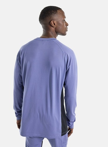 BURTON-Sous-vêtement Technique Burton Midweight X Base Layer Crewneck Bleu Homme-1