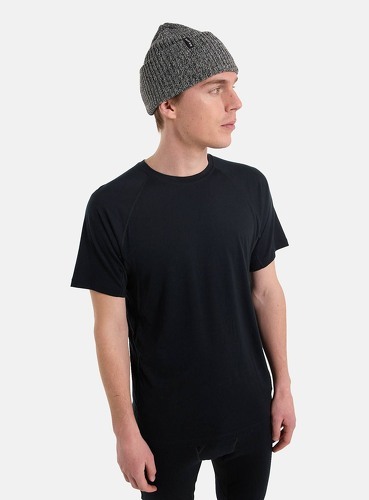 BURTON-Sous-vêtement Technique Burton Phayse Merino T-shirt Noir Homme-3