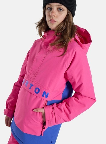 BURTON-Veste De Ski / Snow Burton Kids Frostner 2l Rose Fille-4