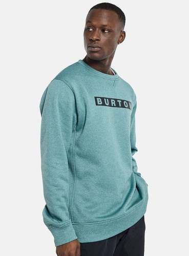 BURTON-Veste Polaire Burton Oak Pullover Crew Vert Homme-4