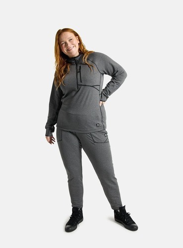 BURTON-Burton Sweatshirt Demi Fermeture Stockrun Grid-2