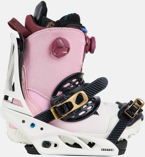 BURTON-Fixations De Snowboard Burton Escapade Re Flex Blanc Femme-4