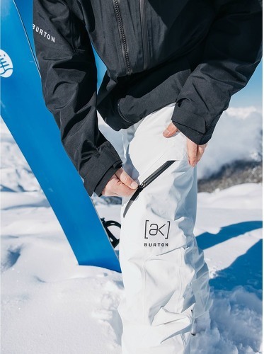 BURTON-Pantalon De Ski / Snow Burton Cyclic Gore‑tex 2l Blanc Homme-1