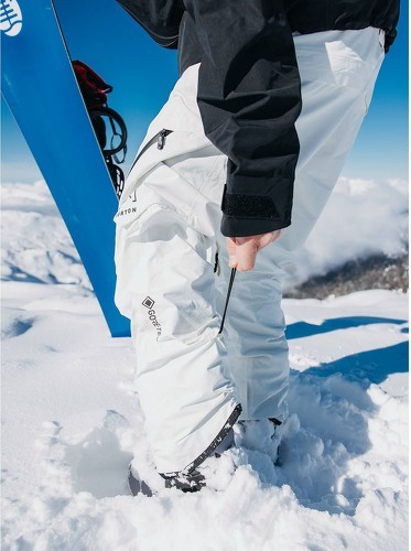 BURTON-Pantalon De Ski / Snow Burton Cyclic Gore‑tex 2l Blanc Homme-3