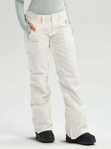 BURTON-Pantalon De Ski / Snow Burton Society 2l Blanc Femme-1