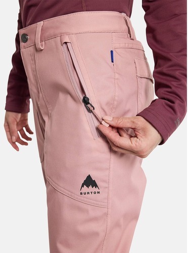 BURTON-Pantalon De Ski / Snow Burton Vida 2l Stretch Rose Femme-2