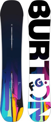 BURTON-Planche De Snowboard Burton Feelgood Flying V Bleu Femme-image-1