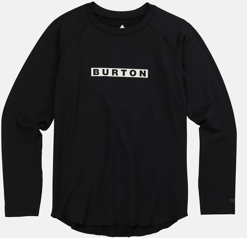 BURTON-Sous-vêtement Technique Burton Kids Base Layer Tech T-shirt Noir Garçon-image-1