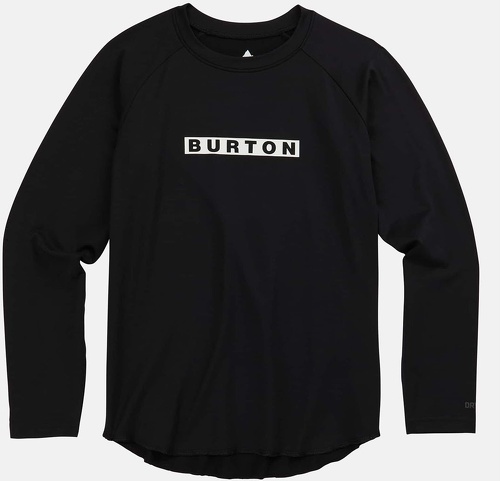 BURTON-Sous-vêtement Technique Burton Kids Base Layer Tech T-shirt Noir Garçon-0