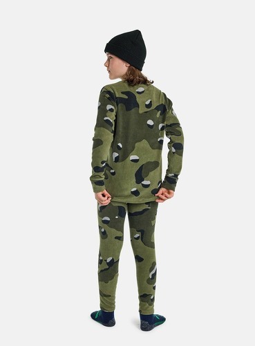 BURTON-Sous-vêtement Technique Burton Kids Fleece Base Layer Set Vert Garçon-1