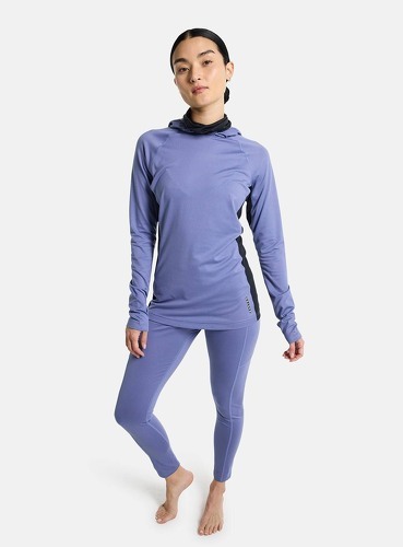 BURTON-Sous-vêtement Technique Burton Midweight X Base Layer Bleu Femme-1