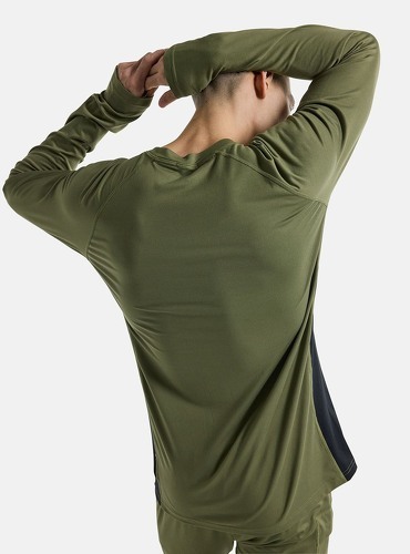 BURTON-Sous-vêtement Technique Burton Midweight X Base Layer Crewneck Vert Homme-1