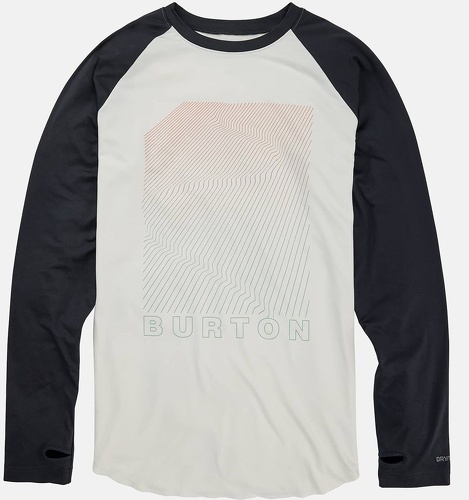 BURTON-Sous-vêtement Technique Burton Roadie Base Layer Tech T-shirt Noir Homme-image-1