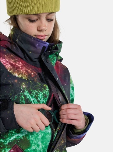 BURTON-Veste De Ski / Snow Burton Girls Elodie 2l Vert Fille-3