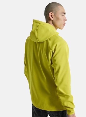 BURTON-Veste Polaire Burton Crown Weatherproof Pullover Fleece Jaune Homme-1