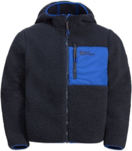 Jack wolfskin-Polaire à capuche grande enfant Jack Wolfskin Ice Curl-0