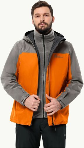 Jack wolfskin-Giacca Impermeabile 3 En 1 Jack Wolfscin Taubenberg-1