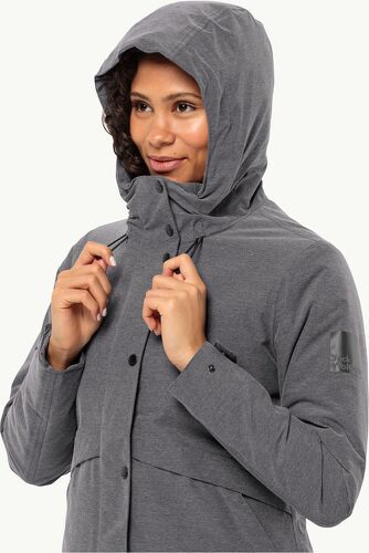 Jack wolfskin-Veste imperméable femme Jack Wolfskin Snowy Park-4