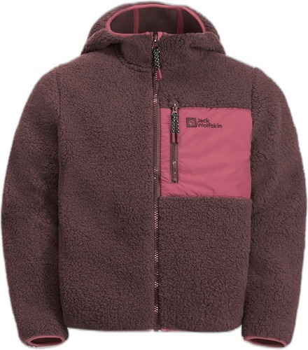 Jack wolfskin-Polaire à capuche enfant Jack Wolfskin Ice Curl-0