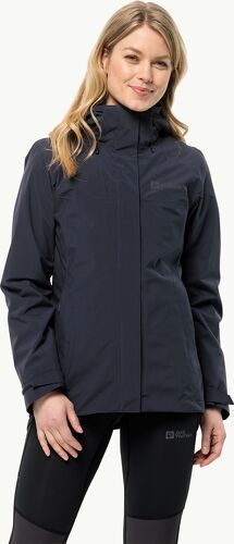 Jack wolfskin-Veste de randonnée 3 en 1 femme Jack Wolfskin Luntal-3