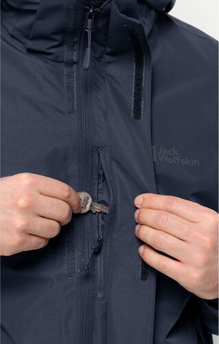 Jack wolfskin-Veste de randonnée 3 en 1 Jack Wolfskin Luntal-4