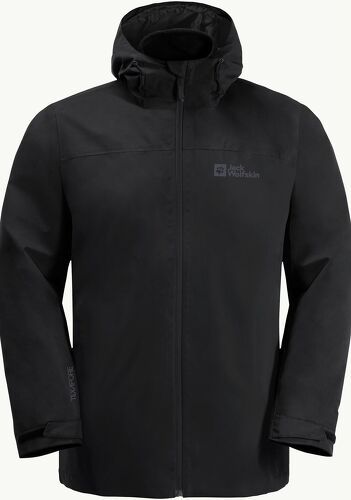 Jack wolfskin-Veste imperméable 3 en 1 Jack Wolfskin Taubenberg-0