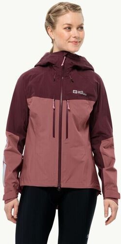 Jack wolfskin-Veste imperméable  femme Jack Wolfskin Morobbia 3L-4