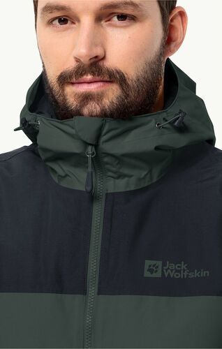 Jack wolfskin-Veste imperméable Jack Wolfskin Jasper Ins-3