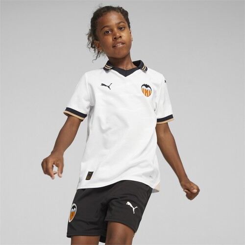 PUMA-Maillot Home 23/24 Valencia CF Enfant et Adolescent-2