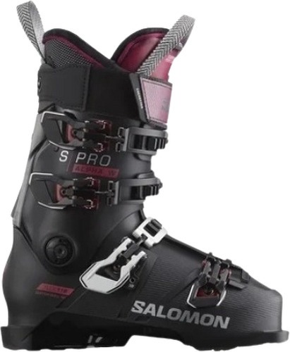 SALOMON-SALOMON Chaussures de ski S/PRO ALPHA 110 W GW - Black / Cordovan / Silver-image-1