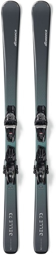 NORDICA-Pack De Ski Nordica Belle 73 + Fixations Tp2comp10 Gris Femme-image-1
