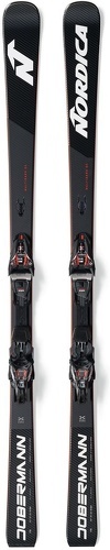 NORDICA-Pack De Ski Nordica Dobermann Multigara Dc + Fixations Xcell 14 Noir Homme-0