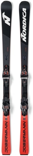 NORDICA-Pack De Ski Nordica Dobermann Slr Dc + Fixations Xcomp14 Race Noir Homme-image-1