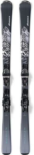 NORDICA-Pack De Ski Nordica Wild Belle 74 + Fixations Tp2comp10 Gris Femme-0