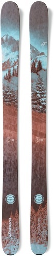 NORDICA-Skis Seuls (sans Fixations) Nordica Santa Ana 104 Free Rouge Femme-image-1