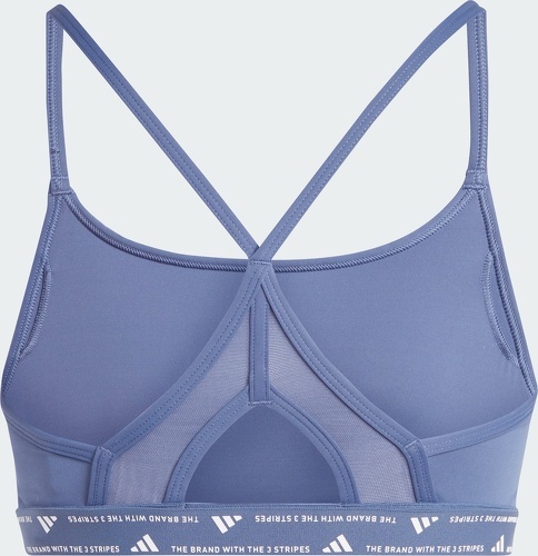 adidas Performance-Brassière de training Aeroreact Maintien léger-1