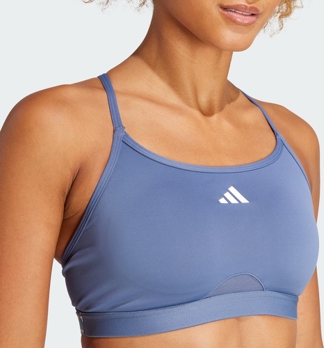 adidas Performance-Brassière de training Aeroreact Maintien léger-2