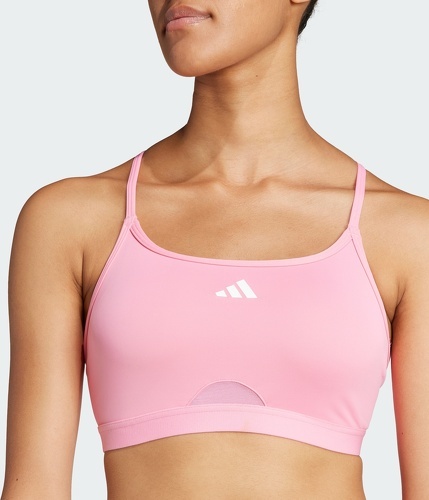 adidas Performance-Brassière de training Aeroreact Maintien léger-2