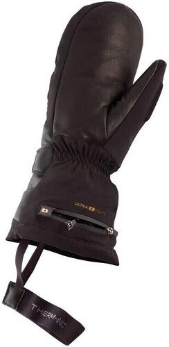 THERMIC Ultra Boost Moufles Femme Mouffle Chauffante /noir 2023-2024 Gants  Ski Chauffant femme