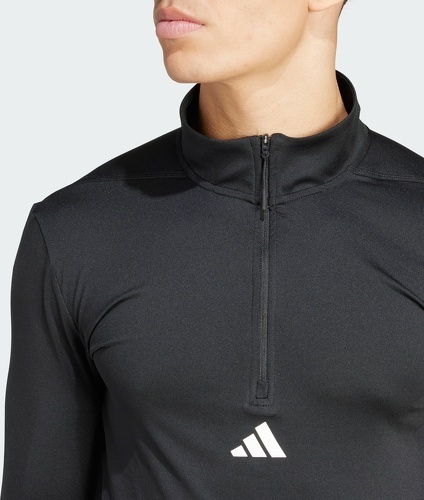 adidas Performance-Veste de survêtement zip 1/4 entraînement-2