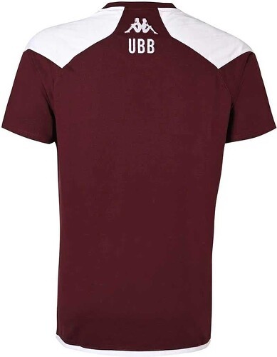 KAPPA-T-shirt Ayba 7 UBB Union Bordeaux Bègles Officiel Rugby - Enfant - bordeaux blanc-image-1