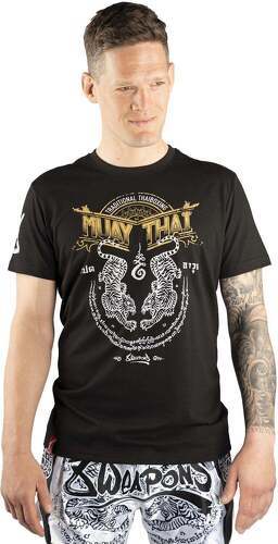 8 Weapons-T-Shirt 8 WEAPONS  Sak Yant Tigers noir-2