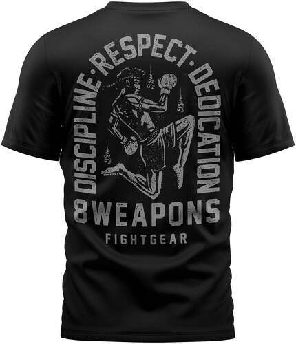 8 Weapons-T-Shirt 8 WEAPONS  Tombstone noir-1