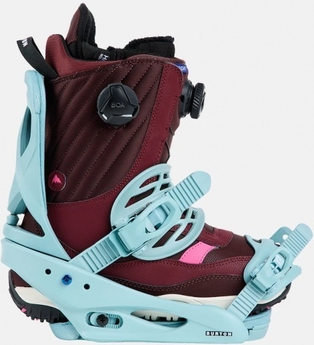 BURTON-BURTON Fixation Snowboard SCRIBE - ROCK LICHEN - Re:Flex-4