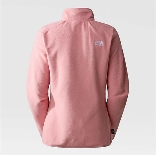 THE NORTH FACE-The North Face POLAIRE À COL ZIPPÉ 100 GLACIER POUR FEMME - SHADY ROSE-1