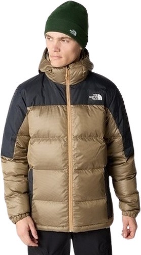 THE NORTH FACE-The North Face M Diablo Recycled Down Hooded Jacket Herren Almond Butter TNF Black-image-1