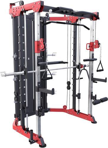 GORILLA SPORTS-Power rack multipostes avec charges incluses - cage à squats-image-1