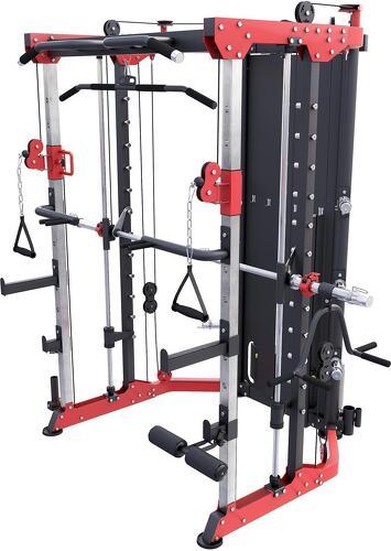 GORILLA SPORTS-Power rack multipostes avec charges incluses - cage à squats-2