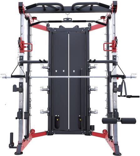 GORILLA SPORTS-Power rack multipostes avec charges incluses - cage à squats-3